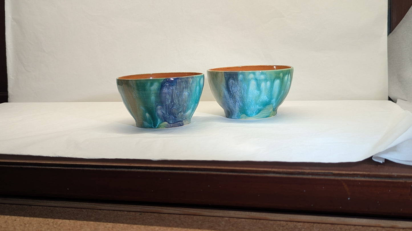 Servizio macedonia per 6 colore del mare